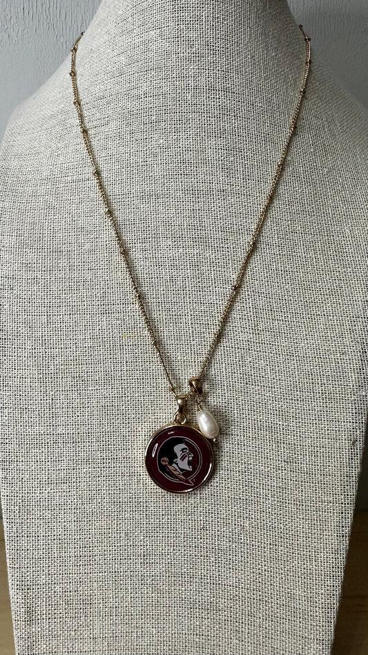 FSU SEMINOLES NECKLACE